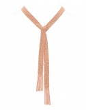 CHAMPAGNE Scarf in Sterling Silver 14Kt. Rose gold plated