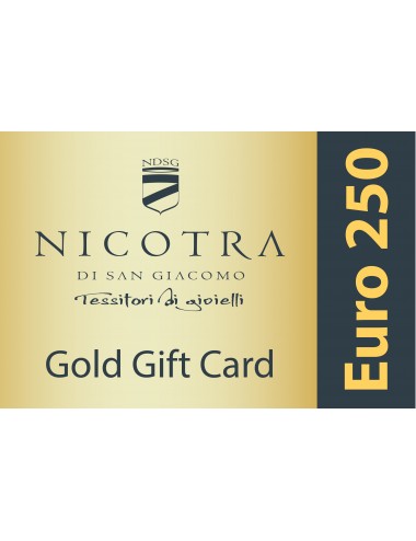 GOLD GIFT CARD 250€
